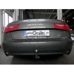 A049A GALIA Полностью оцинкованный фаркоп на Audi A6 седан/универсал 2011-2018, Audi A6 Allroad 2012-2019, Audi A7 Sportback 2011-2017. Подрозетник убирается за бампер. Тип шара