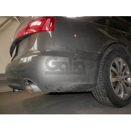 A049A GALIA Полностью оцинкованный фаркоп на Audi A6 седан/универсал 2011-2018, Audi A6 Allroad 2012-2019, Audi A7 Sportback 2011-2017. Подрозетник убирается за бампер. Тип шара