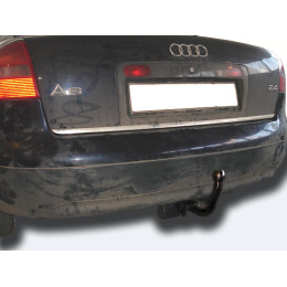 A103-A Лидер-плюс ТСУ для Audi A6 седан 1997-2004 без выреза бампера. Нагрузки: 1200/75 кг, масса фаркопа 15,68 кг (без электрики в комплекте)