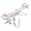 B-048 STEINHOF Фаркоп на BMW 7-Series E65/E66 05/2005-2008. Требуется подрезка бампера. Тип шара: AV (вертикальное быстросъемное крепление шара на ключе). Нагрузки: 2300/100 кг, масса фаркопа 17,5 кг (без электрики в комплекте)