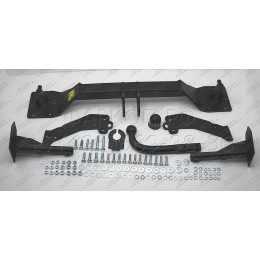 B-070 STEINHOF Фаркоп на BMW X5 E53 2000-2007. Требуется подрезка бампера. Тип шара: A. Нагрузки: 2700/150 кг, масса фаркопа 22,5 кг (без электрики в комплекте)