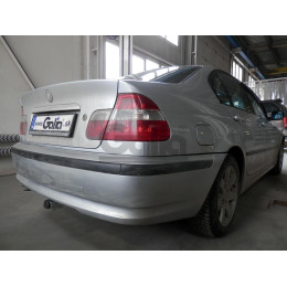 B009A GALIA Полностью оцинкованный фаркоп на BMW 3-Series E46 седан/универсал/купе 1998-2005. Подрозетник убирается за бампер. Тип шара: A. Невидимый вырез б