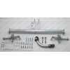 B009A GALIA Полностью оцинкованный фаркоп на BMW 3-Series E46 седан/универсал/купе 1998-2005. Подрозетник убирается за бампер. Тип шара: A. Невидимый вырез бампера. Нагрузки: 1800/75 кг, масса фаркопа 15,72 кг