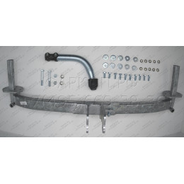 B013A GALIA Полностью оцинкованный фаркоп на BMW 5-Series E39 универсал 1996-2003. Подрозетник убирается за бампер. Тип шара: A. Невидимый вырез бампера. Наг