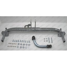 B013A GALIA Полностью оцинкованный фаркоп на BMW 5-Series E39 универсал 1996-2003. Подрозетник убирается за бампер. Тип шара: A. Невидимый вырез бампера. Наг