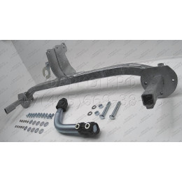 B013A GALIA Полностью оцинкованный фаркоп на BMW 5-Series E39 универсал 1996-2003. Подрозетник убирается за бампер. Тип шара: A. Невидимый вырез бампера. Наг