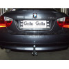 B016A GALIA Полностью оцинкованный фаркоп на BMW 3-Series E90/E91 седан/универсал/купе 2005-2011. Подрозетник убирается за бампер. Тип шара: A. Невидимый вырез бампера. Нагрузки: 1900/75 кг, масса фаркопа 13,62 кг