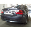 B016A GALIA Полностью оцинкованный фаркоп на BMW 3-Series E90/E91 седан/универсал/купе 2005-2011. Подрозетник убирается за бампер. Тип шара: A. Невидимый вырез бампера. Нагрузки: 1900/75 кг, масса фаркопа 13,62 кг