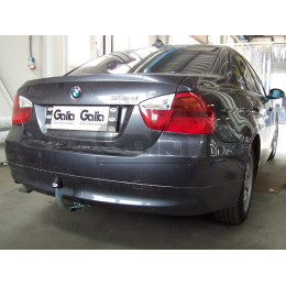 B016A GALIA Полностью оцинкованный фаркоп на BMW 3-Series E90/E91 седан/универсал/купе 2005-2011. Подрозетник убирается за бампер. Тип шара: A. Невидимый вырез