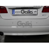B020C GALIA Полностью оцинкованный фаркоп на BMW 5-Series седан F10 / универсал F11 2010-2016, BMW 5-Series GT F07 2010-2017. Подрозетник убирается за бампер. Тип шара: C (горизонтальный съемный). Невидимый вырез бампера. Нагрузки: 2200/100 кг, масса фарк