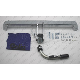 B020C GALIA Полностью оцинкованный фаркоп на BMW 5-Series седан F10 / универсал F11 2010-2016, BMW 5-Series GT F07 2010-2017. Подрозетник убирается за бампер. Тип шара: C (го
