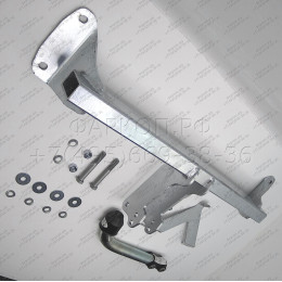 B0216A GALIA Полностью оцинкованный фаркоп на BMW 3-Series Gran Turismo F34 06/2013-2019. Подрозетник убирается за бампер. Тип шара: A. Установка без выреза бампера. 