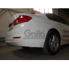 B021C GALIA Полностью оцинкованный фаркоп на BMW 3-Series седан/универсал 2011-2018, BMW 1-Series 2011-2019. Подрозетник убирается за бампер. Невидимый вырез бампера. Тип шара: C (горизонтальный съемный). Нагрузки: 1900/75 кг, масса фаркопа 12,82 кг
