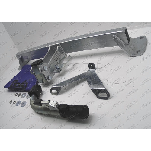 B021C GALIA Полностью оцинкованный фаркоп на BMW 3-Series седан/универсал 2011-2018, BMW 1-Series 2011-2019. Подрозетник убирается за бампер. Невидимый вырез бампера. Тип шара: C (горизонтальный съемный). Нагрузки: 1900/75 кг, масса фаркопа 12,82 кг
