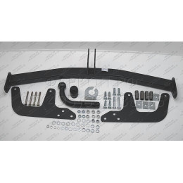 B9030 Буксирофф Фаркоп для Renault Sandero 2009-2014 (сборка Россия). Требуется подрезка бампера. Тип шара: A. Нагрузка: 600 кг (без электрики в комплекте)