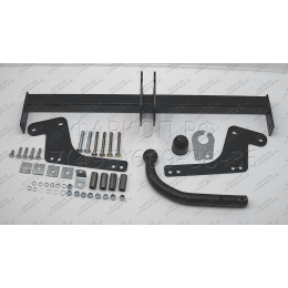 B9041.01 Буксирофф Фаркоп для Renault Duster 2011-2015, 2015-2021, 2021-2022 без снятия и подрезки бампера, Nissan Terrano 2014-2022 требуется подрезка бампера. Тип шара: A. Наг