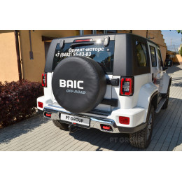BCF-23-991422.00 PT GROUP Фаркоп на BAIC BJ40 2023- без снятия и подрезки бампера. Тип шара: AV (вертикально съемный с ключом). Нагрузки: 750/100 кг, масса фаркопа 18,9