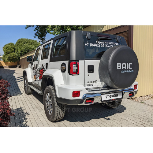 BCF-23-991422.00 PT GROUP Фаркоп на BAIC BJ40 2023- без снятия и подрезки бампера. Тип шара: AV (вертикально съемный с ключом). Нагрузки: 750/100 кг, масса фаркопа 18,9 кг (без электрики в комплекте)
