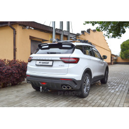 BXF-23-991122.00 PT GROUP Фаркоп на Belgee X50 2023-, Geely Coolray 2022-2025 без снятия и подрезки бампера. Тип шара: E (легкосъемный шар под квадрат). Нагрузки: 1250/75 кг, ма