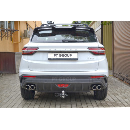 BXF-23-991122.00 PT GROUP Фаркоп на Belgee X50 2023-, Geely Coolray 2022-2025 без снятия и подрезки бампера. Тип шара: E (легкосъемный шар под квадрат). Нагрузки: 1250/75 кг, ма