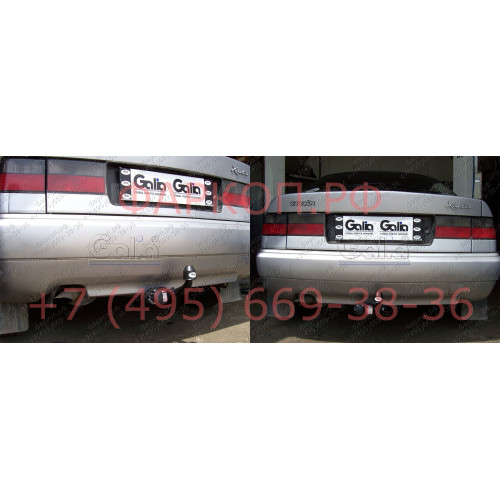 C010A GALIA Полностью оцинкованный фаркоп на Citroen Xantia хетчбек 1993-2001. Тип шара: A. Невидимый вырез бампера. Нагрузки: 1500/85 кг, масса фаркопа 20 кг