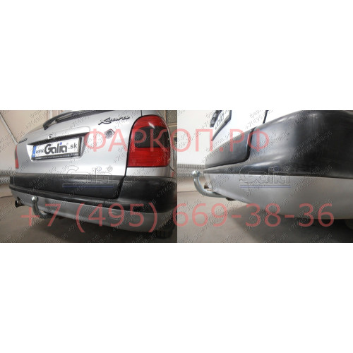 C016A GALIA Полностью оцинкованный фаркоп на Citroen Xsara универсал 1998-2005. Тип шара: A. Установка без снятия и выреза бампера. Нагрузки: 1300/80 кг, масса фаркопа 14,75 кг