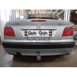 C028C GALIA Полностью оцинкованный фаркоп на Citroen Xsara хетчбек 1997-2004. Тип шара: C (горизонтальный съемный). Установка без снятия и выреза бампера. На