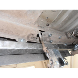 C028C GALIA Полностью оцинкованный фаркоп на Citroen Xsara хетчбек 1997-2004. Тип шара: C (горизонтальный съемный). Установка без снятия и выреза бампера. На
