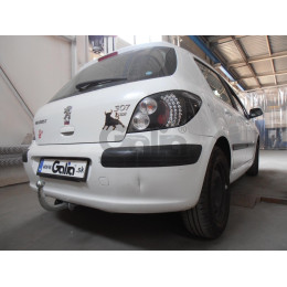 C038C GALIA Полностью оцинкованный фаркоп на Citroen C4 седан 2012-2022 (небольшие доработки, без подрезки бампера), Citroen C4 хетчбек 5 дверей 2004-2010, 2010-2018, Citro