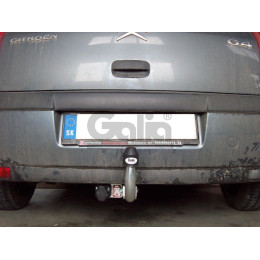 C038C GALIA Полностью оцинкованный фаркоп на Citroen C4 седан 2012-2022 (небольшие доработки, без подрезки бампера), Citroen C4 хетчбек 5 дверей 2004-2010, 2010-2018, Citro