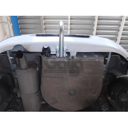 C038C GALIA Полностью оцинкованный фаркоп на Citroen C4 седан 2012-2022 (небольшие доработки, без подрезки бампера), Citroen C4 хетчбек 5 дверей 2004-2010, 2010-2018, Citro