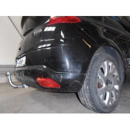 C038C GALIA Полностью оцинкованный фаркоп на Citroen C4 седан 2012-2022 (небольшие доработки, без подрезки бампера), Citroen C4 хетчбек 5 дверей 2004-2010, 2010-2018, Citro