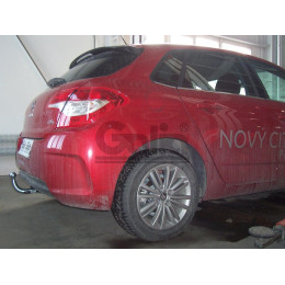 C038C GALIA Полностью оцинкованный фаркоп на Citroen C4 седан 2012-2022 (небольшие доработки, без подрезки бампера), Citroen C4 хетчбек 5 дверей 2004-2010, 2010-2018, Citro