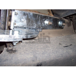 C038C GALIA Полностью оцинкованный фаркоп на Citroen C4 седан 2012-2022 (небольшие доработки, без подрезки бампера), Citroen C4 хетчбек 5 дверей 2004-2010, 2010-2018, Citro