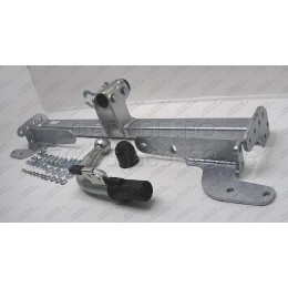 C038C GALIA Полностью оцинкованный фаркоп на Citroen C4 седан 2012-2022 (небольшие доработки, без подрезки бампера), Citroen C4 хетчбек 5 дверей 2004-2010, 2010-2018, Citro