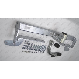 C038C GALIA Полностью оцинкованный фаркоп на Citroen C4 седан 2012-2022 (небольшие доработки, без подрезки бампера), Citroen C4 хетчбек 5 дверей 2004-2010, 2010-2018, Citro