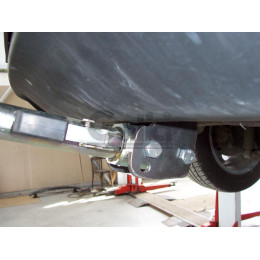 C057C GALIA Полностью оцинкованный фаркоп на Citroen C4 седан 2008-2013, сборка Южная Америка. Тип шара: C (горизонтальный съемный). Без выреза бампера. Наг