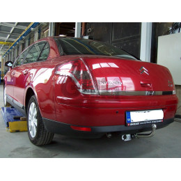 C057C GALIA Полностью оцинкованный фаркоп на Citroen C4 седан 2008-2013, сборка Южная Америка. Тип шара: C (горизонтальный съемный). Без выреза бампера. Наг