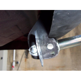 C057C GALIA Полностью оцинкованный фаркоп на Citroen C4 седан 2008-2013, сборка Южная Америка. Тип шара: C (горизонтальный съемный). Без выреза бампера. Наг