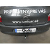 C064A GALIA Полностью оцинкованный фаркоп на Citroen C-Elysee 2013-2016, Peugeot 301 2013-2016. Подрозетник убирается за бампер. Тип шара: A. Установка без снятия и выреза бампера. Нагрузки 1200/60 кг, масса фаркопа 12,82 кг