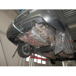 C064A GALIA Полностью оцинкованный фаркоп на Citroen C-Elysee 2013-2016, Peugeot 301 2013-2016. Подрозетник убирается за бампер. Тип шара: A. Установка без снятия и выр