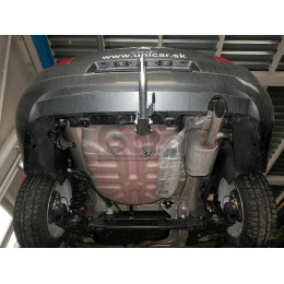 C064A GALIA Полностью оцинкованный фаркоп на Citroen C-Elysee 2013-2016, Peugeot 301 2013-2016. Подрозетник убирается за бампер. Тип шара: A. Установка без снятия и выр