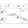 C064A GALIA Полностью оцинкованный фаркоп на Citroen C-Elysee 2013-2016, Peugeot 301 2013-2016. Подрозетник убирается за бампер. Тип шара: A. Установка без снятия и выреза бампера. Нагрузки 1200/60 кг, масса фаркопа 12,82 кг