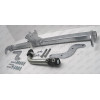 C064A GALIA Полностью оцинкованный фаркоп на Citroen C-Elysee 2013-2016, Peugeot 301 2013-2016. Подрозетник убирается за бампер. Тип шара: A. Установка без снятия и выреза бампера. Нагрузки 1200/60 кг, масса фаркопа 12,82 кг