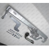 C064A GALIA Полностью оцинкованный фаркоп на Citroen C-Elysee 2013-2016, Peugeot 301 2013-2016. Подрозетник убирается за бампер. Тип шара: A. Установка без снятия и выреза бампера. Нагрузки 1200/60 кг, масса фаркопа 12,82 кг