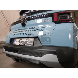 C075C GALIA Полностью оцинкованный фаркоп на Citroen C3 2024-, FIAT Grande Panda 2025-. Тип шара: C (горизонтальный съемный). Невидимый вырез бампера. Нагрузки: 1000/85 
