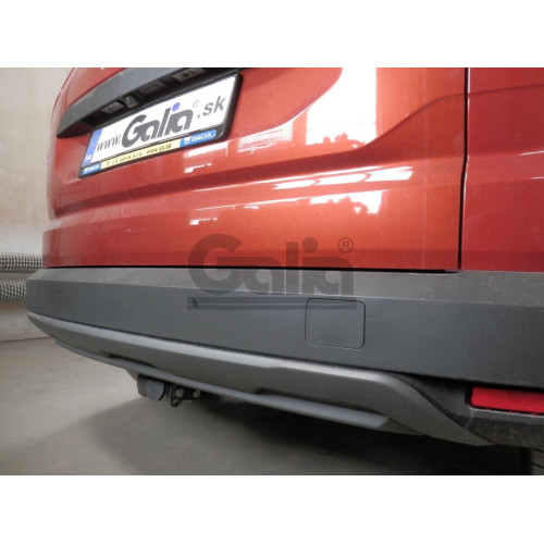 D051C GALIA Полностью оцинкованный фаркоп на Dacia Jogger 2022-. Тип шара: C (горизонтальный съемный). Установка без снятия и выреза бампера. Нагрузки: 1500/75 кг, масса фаркопа 17,17 кг