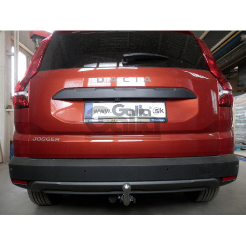 D051C GALIA Полностью оцинкованный фаркоп на Dacia Jogger 2022-. Тип шара: C (горизонтальный съемный). Установка без снятия и выреза бампера. Нагрузки: 1500/75 кг, масса фаркопа 17,17 кг