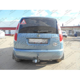 SK 08 AVTOS Фаркоп на Skoda Roomster 2006-2015. Необходима подрезка бампера. Тип шара: A. Нагрузки: 1200/75 кг, масса фаркопа 16 кг (без электрики в комплекте)