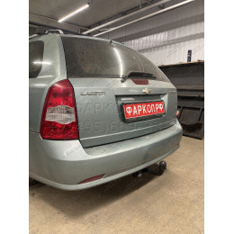 F.1012.001 BERG Фаркоп на Chevrolet Lacetti седан/универсал 2004-2012 без снятия и подрезки бампера. Тип шара: A. Нагрузки: 1200/75 кг, масса фаркопа 15 кг (без электр